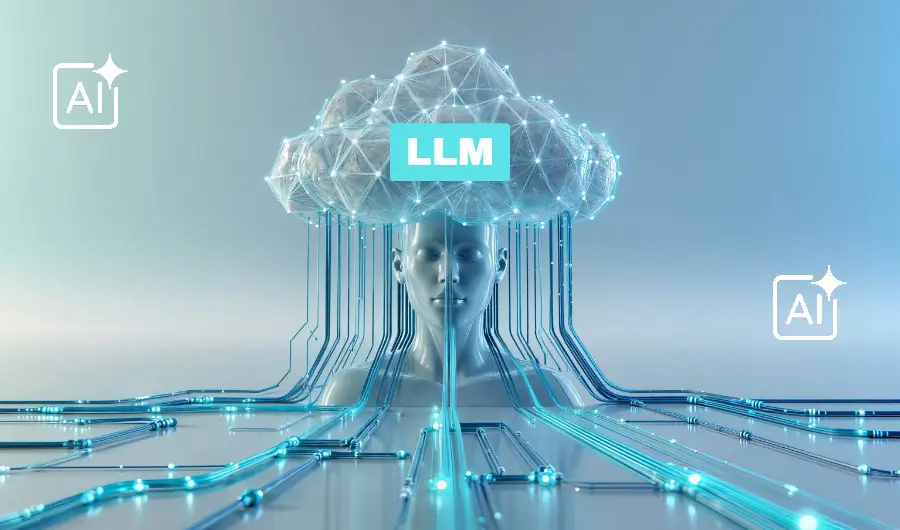 An illustration of a large language model