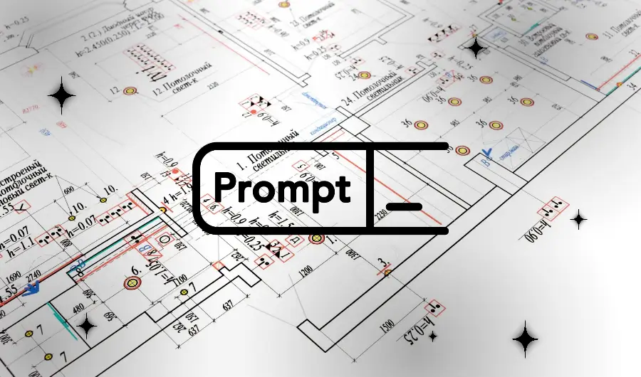 Illustration of AI prompt engineering